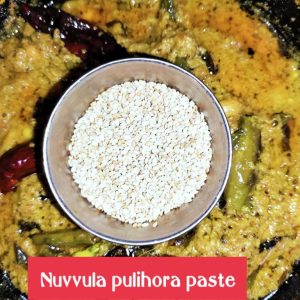 Nuvvula or Sesame pulihora mix
