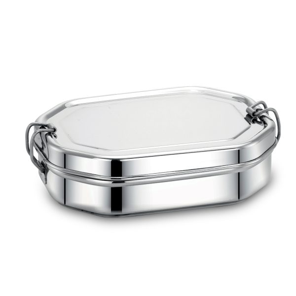 Octa SS Lunch Box With Inner Plate