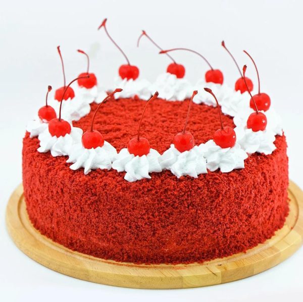Fresh Red Velvet Cream Cake