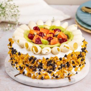 Fruit Overloaded Cake