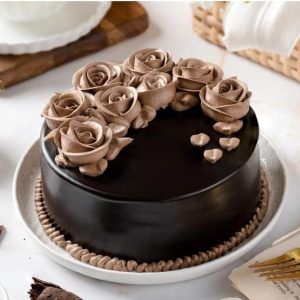 Chocolate Rose Designer Cake