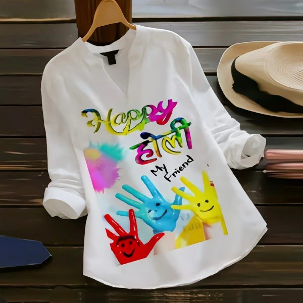 Holi Top Womens Design 6