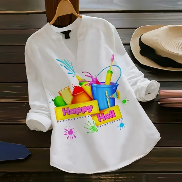 Holi Top Womens Design 8