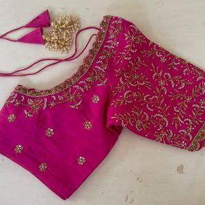 Designer Blouse Pink