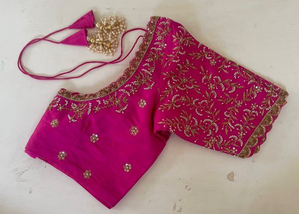 Designer Blouse Pink