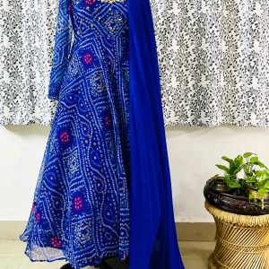 Bandhini Long Frock