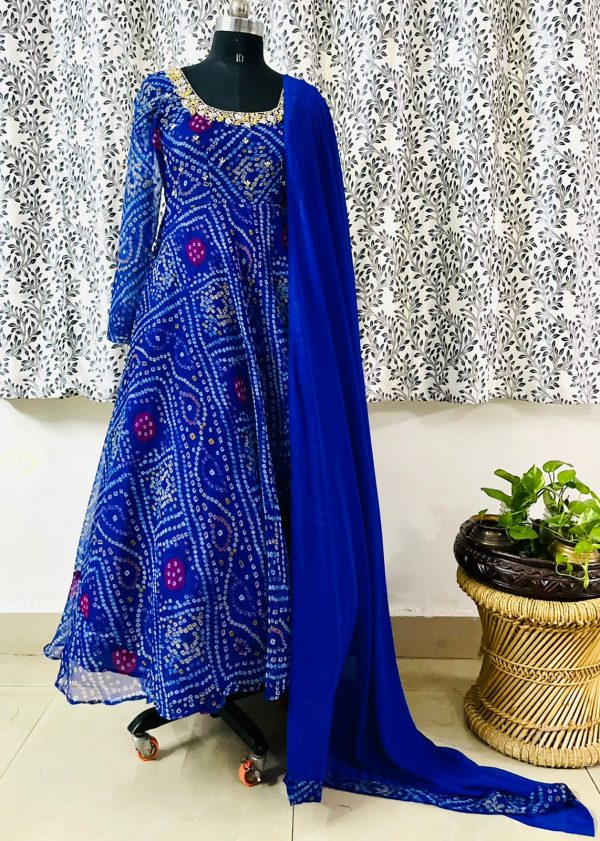 Bandhini Long Frock