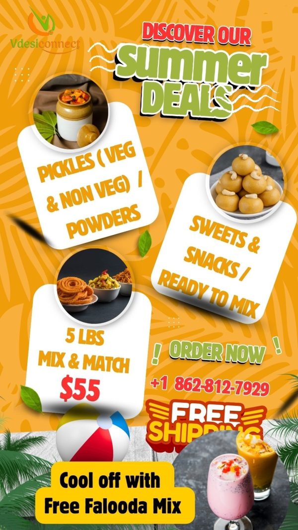 Summer Kit 3 - 5 lbs $65 Free Shipping 2 Non Veg Pickles