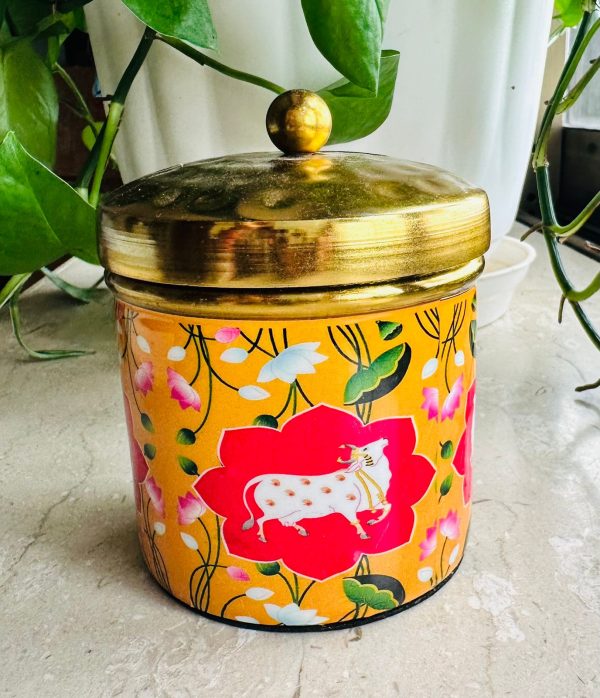 Pichwai Art Designer Jars Excellent Option for Gifting + Decor