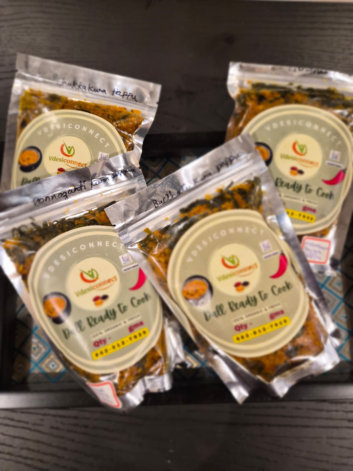 Dal ready to cook combo pack