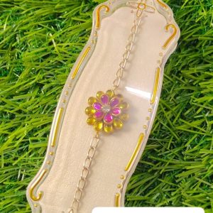 Silver Style Rakhi - Handcrafted