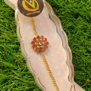 Chain with pendant Rakhi - Handcrafted