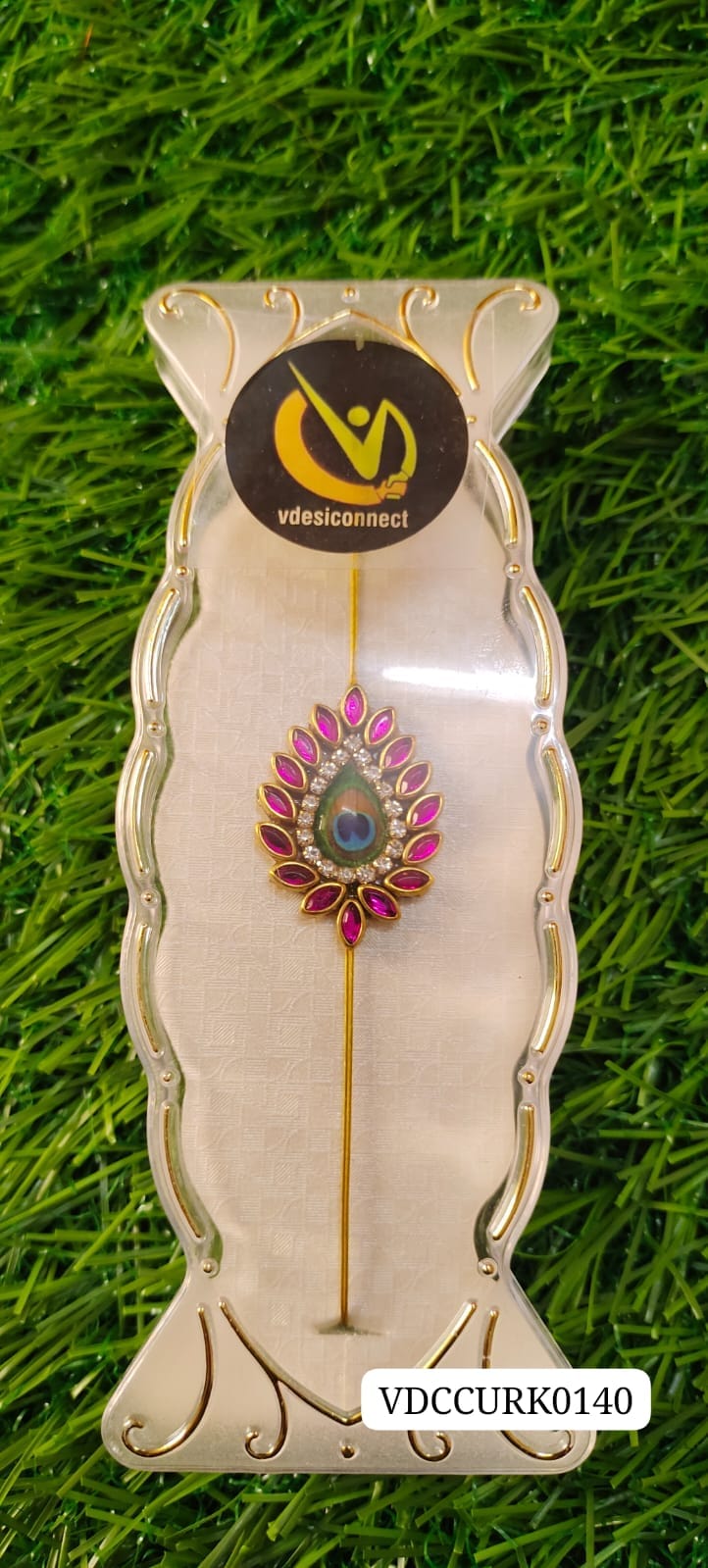 Invisible peacock Rakhi to India