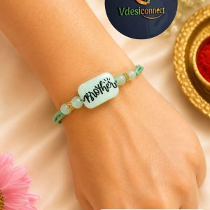 Beautiful Brother Resin Rakhi - Handcrafted