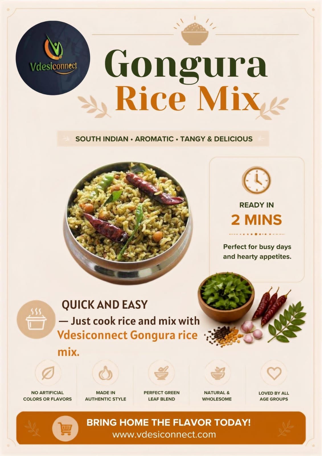 Gongura Rice Mix