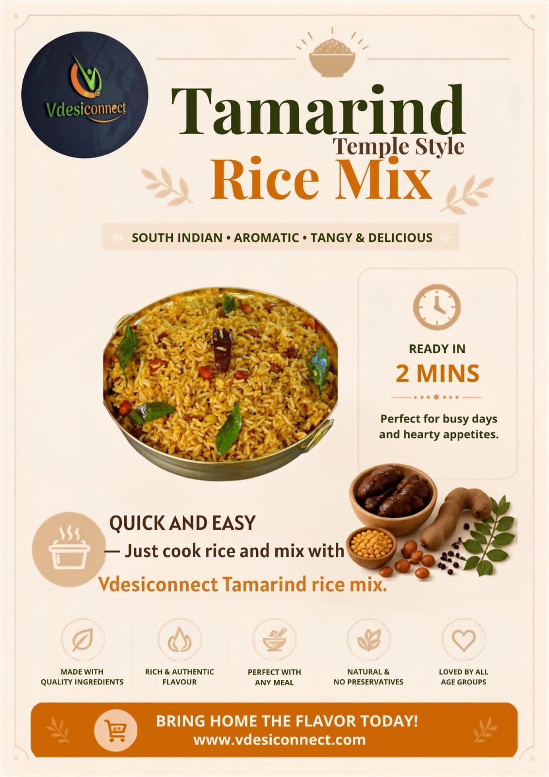 Tamarind Rice Mix