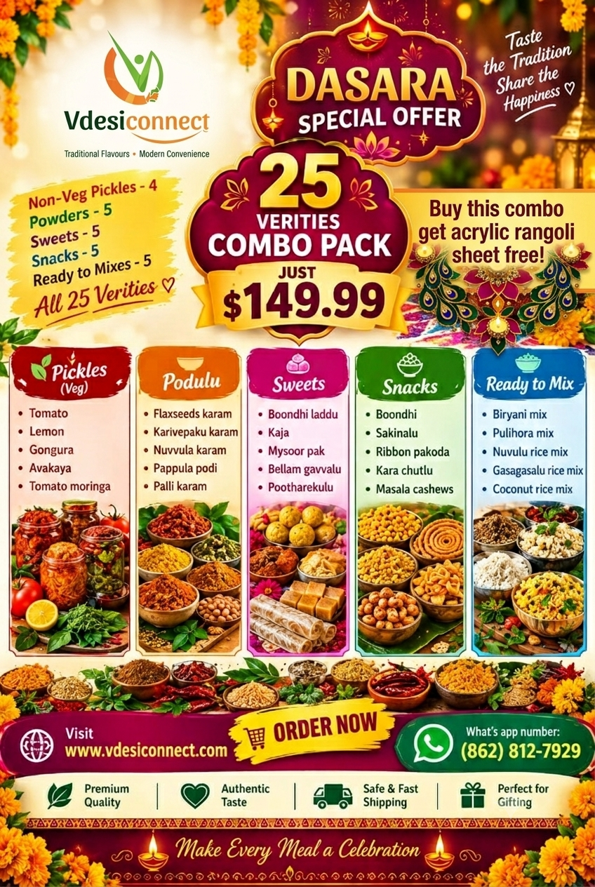 Dasara Special Veg Combo Pack